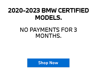BMW certified vehicles