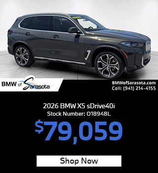 2026 BMW X5 sDrive40i offer