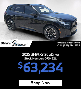 2025 BMW X3 30 xDrive offer