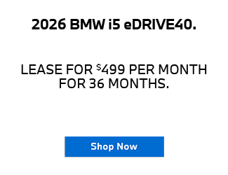 BMW i5 offer