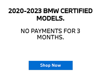 2020-2023 BMW certified models offer