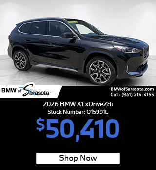 New 2026 BMW X1 xDrive28i offer