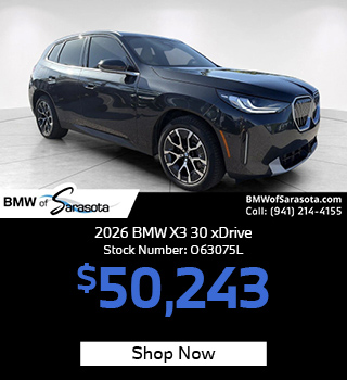 New 2026 BMW X3 30 xDrive offer