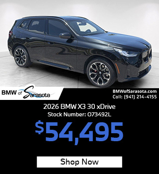 2026 BMW X3 30 xDrive offer