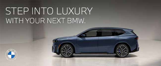 step into luxury with your next BMW