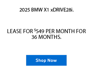 lease offer on new BMW X1