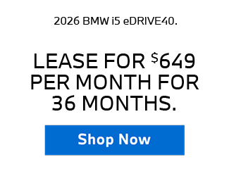 2026 BMW i5 eDRIVE40 offer
