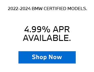 2022-2024 BMW Certified Models APR offer