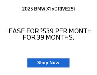 lease offer on new BMW X1