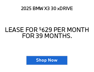 lease offer on new BMW X5