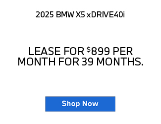 lease offer on new BMW X7