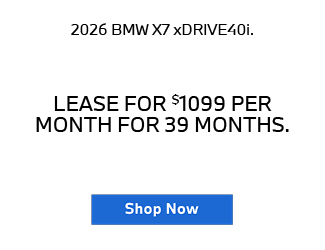 lease offer on new BMW x3