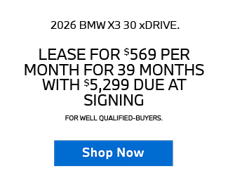 2026 BMW X5 sDRIVE40i offer