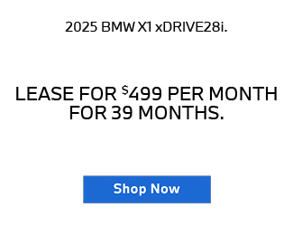 lease offer on new BMW X1