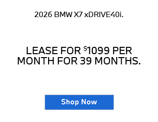 lease offer on new BMW X7