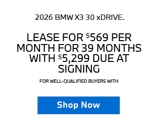 2026 BMW X5 sDRIVE40i offer