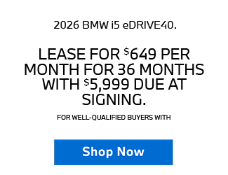 2026 BMW i5 eDRIVE40 Offer