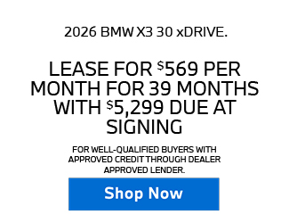 2026 BMW X5 sDRIVE40i offer