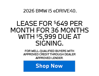  2026 BMW i5 eDRIVE40 Offer