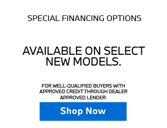 Special Financing offer