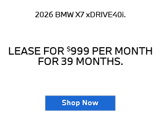 lease offer on new BMW X7