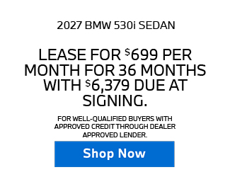 BMW 530i Sedan offer
