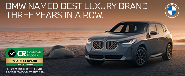 BMW named best luxury Brand - Three years in a row