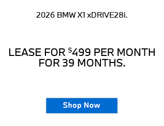 NEW 2026 BMW X1 xDRIVE28i offer