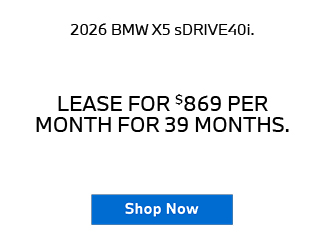 NEW 2026 BMW X5 sDRIVE40i offe