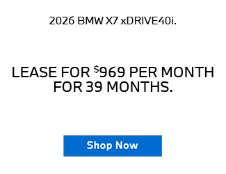 NEW 2026 BMW X7 xDRIVE40i offer