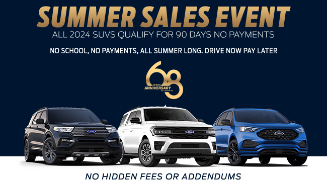 Get your summer rolling at Bill Utter Ford