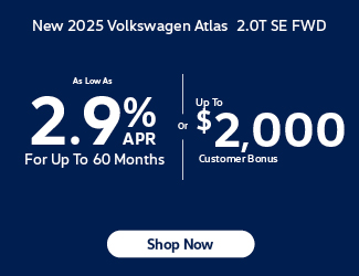 New 2025 Volkswagen Atlas 2.0T SE FWD offer