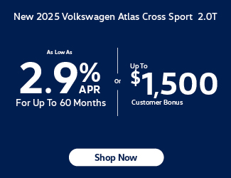 New 2025 Volkswagen Atlas Cross Sport 2.0T offer