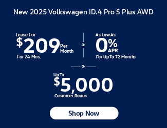 New 2025 Volkswagen ID.4 Offer