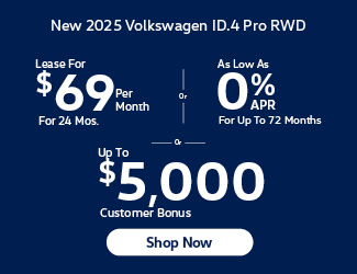 New 2025 Volkswagen ID.4 Offer