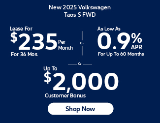 2025 Volkswagen Taos offer