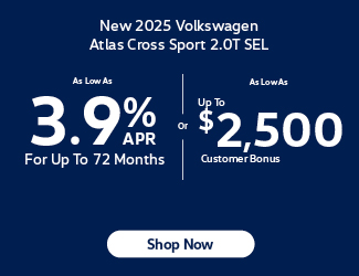 New 2025 Volkswagen Atlas offer