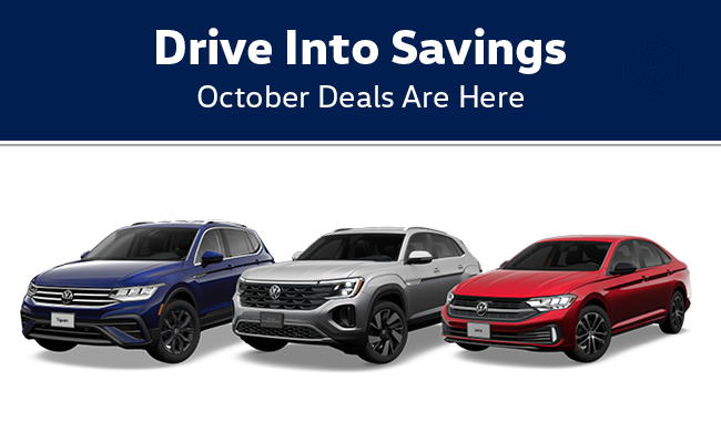 Drive into savings. October deals are here.