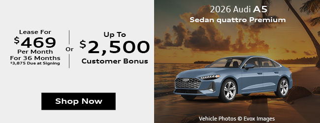 2026 Audi A5 TFSI quattro Premium offer