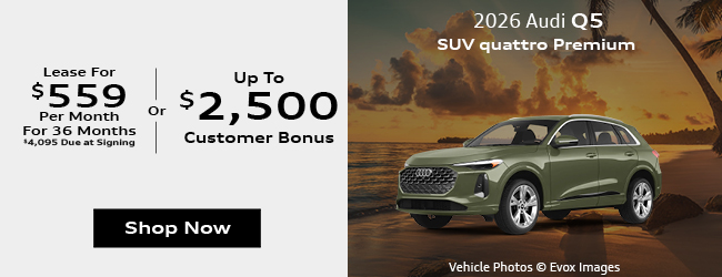 2026 Audi Q7 55 TFSI quattro Premium Plus offer