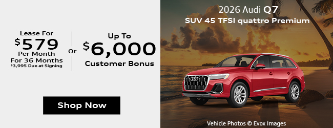 2026 Audi Q7 55 TFSI quattro Premium Plus offer