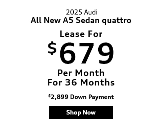 2025 Audi All New A5 quattro Sedan offer