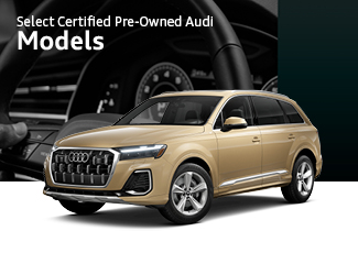 special apr on certified pre-owned Audi models