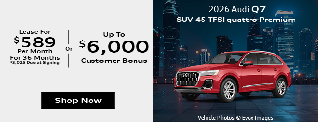 2026 Audi Q7 55 TFSI quattro Premium Plus offer