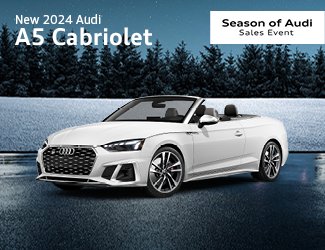 2024 Audi A5 Cabriolet offer