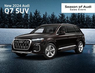 Audi Q7 SUV special APR offer