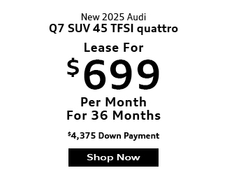 2025 Audi Q7 quattro SUV offer