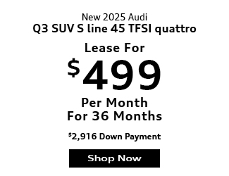 2025 Audi Q3 offer