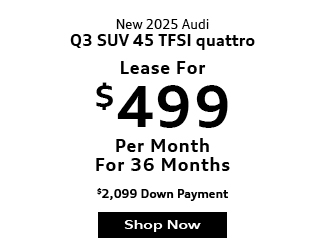 2025 Audi All New Q3 quattro Sedan offer