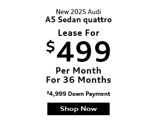 2025 Audi A5 SUV offer